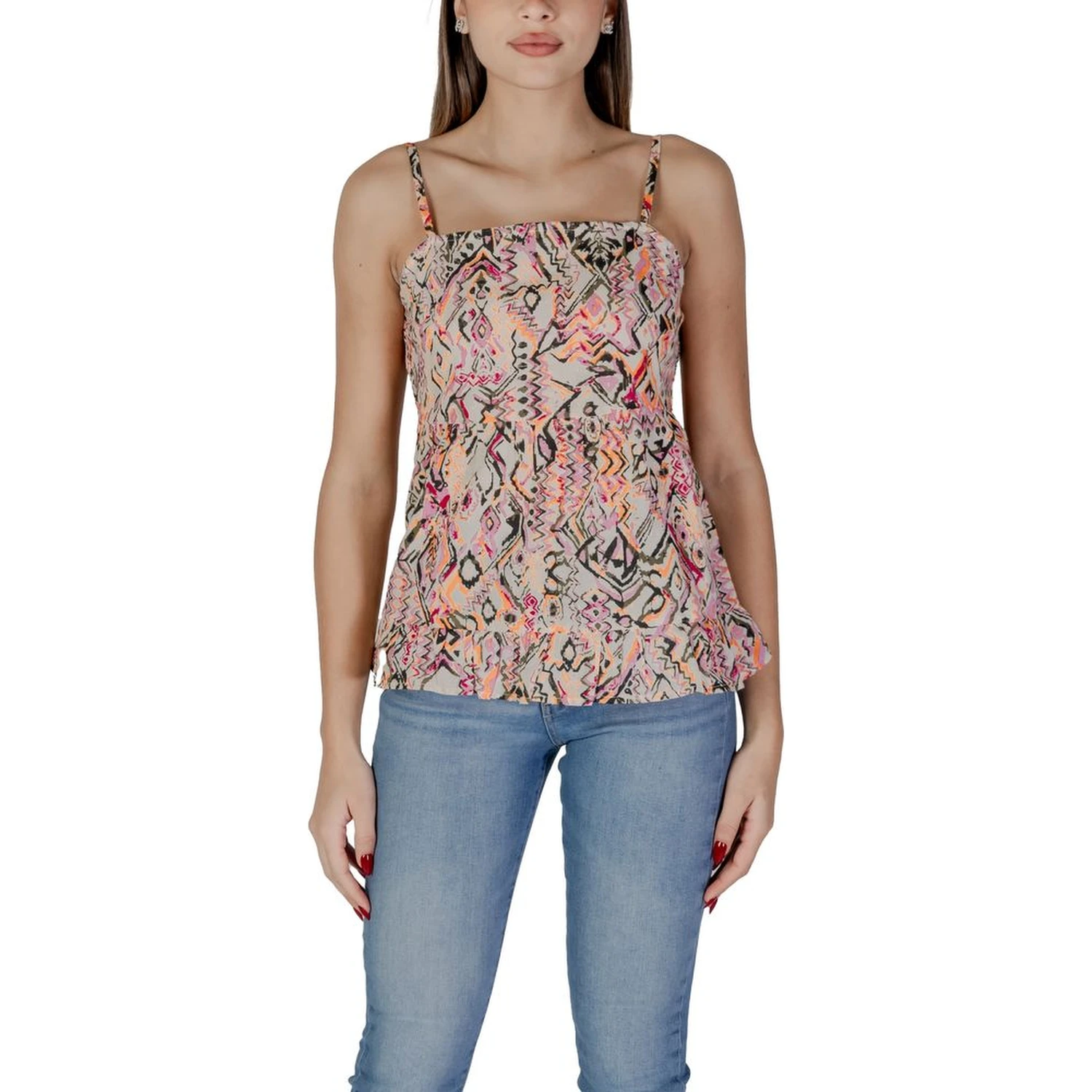 Multicolor Cotton Top