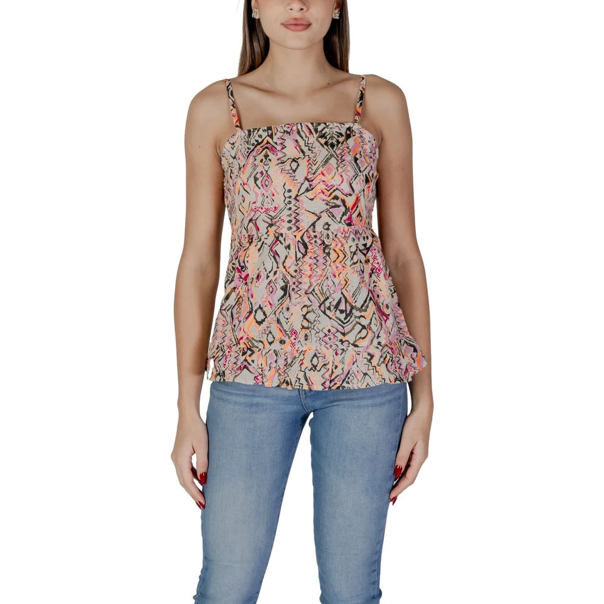 Multicolor Cotton Top