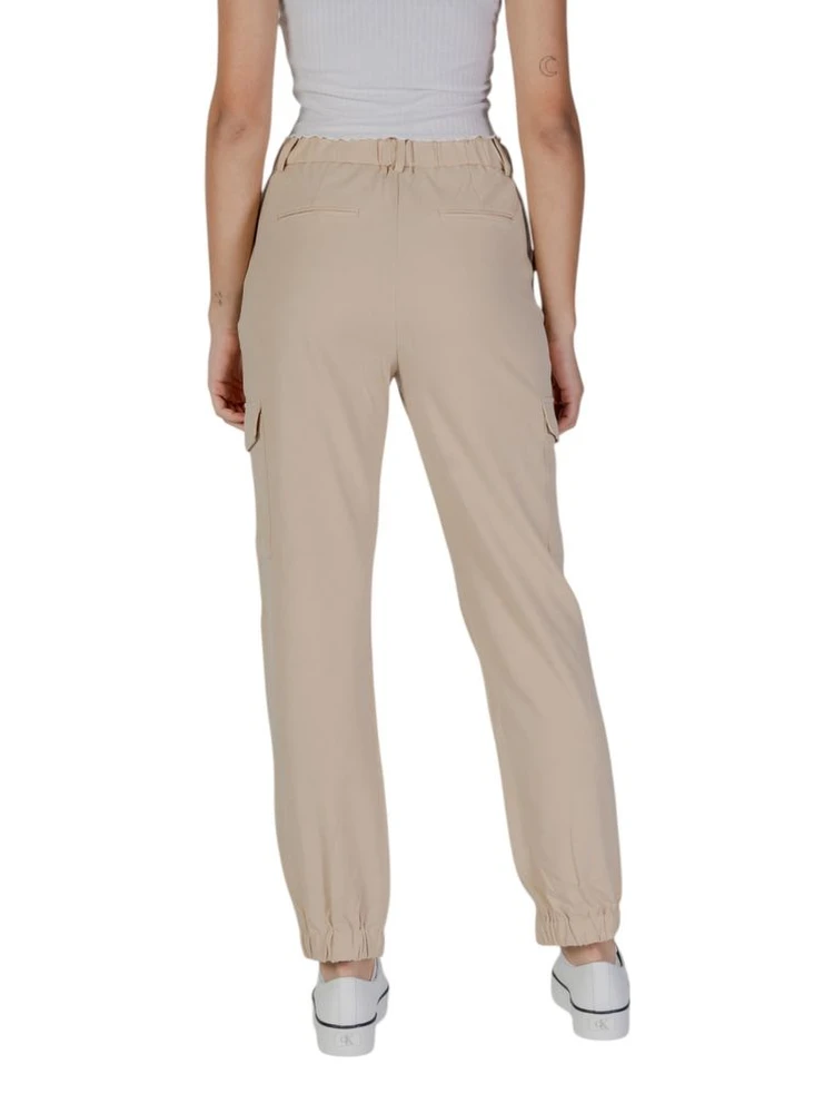 Beige Polyester Cargo Pants alternative