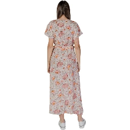 Multicolor Cotton Long Dress