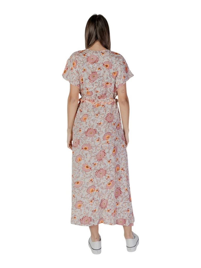 Multicolor Cotton Long Dress