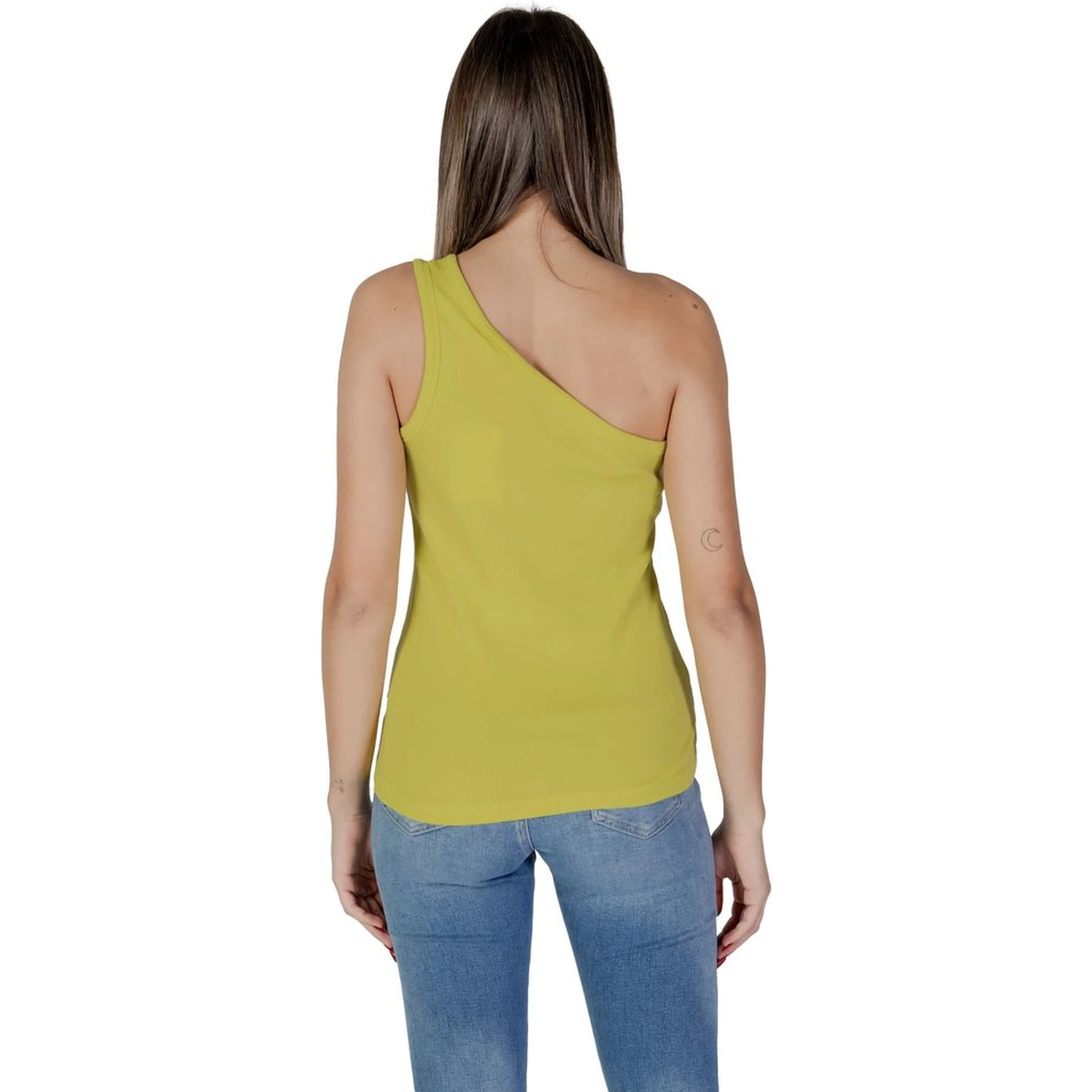 بلوزة قطنية صفراء