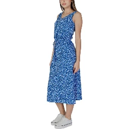 White Cotton Long Dress