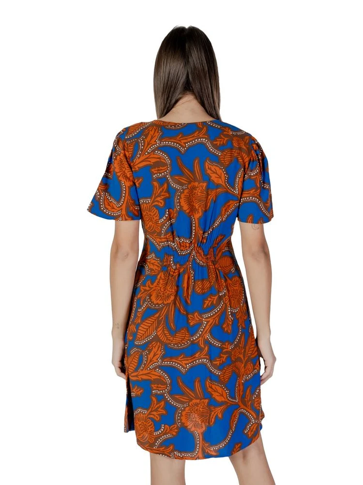 Blue Viscose Midi Dress alternative