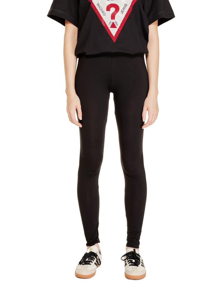 Black Cotton Leggings