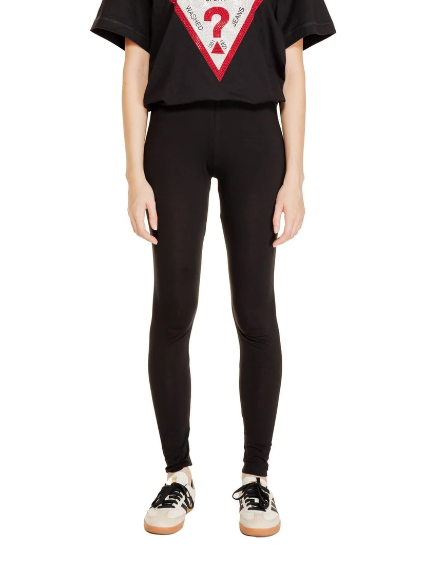 Black Cotton Leggings