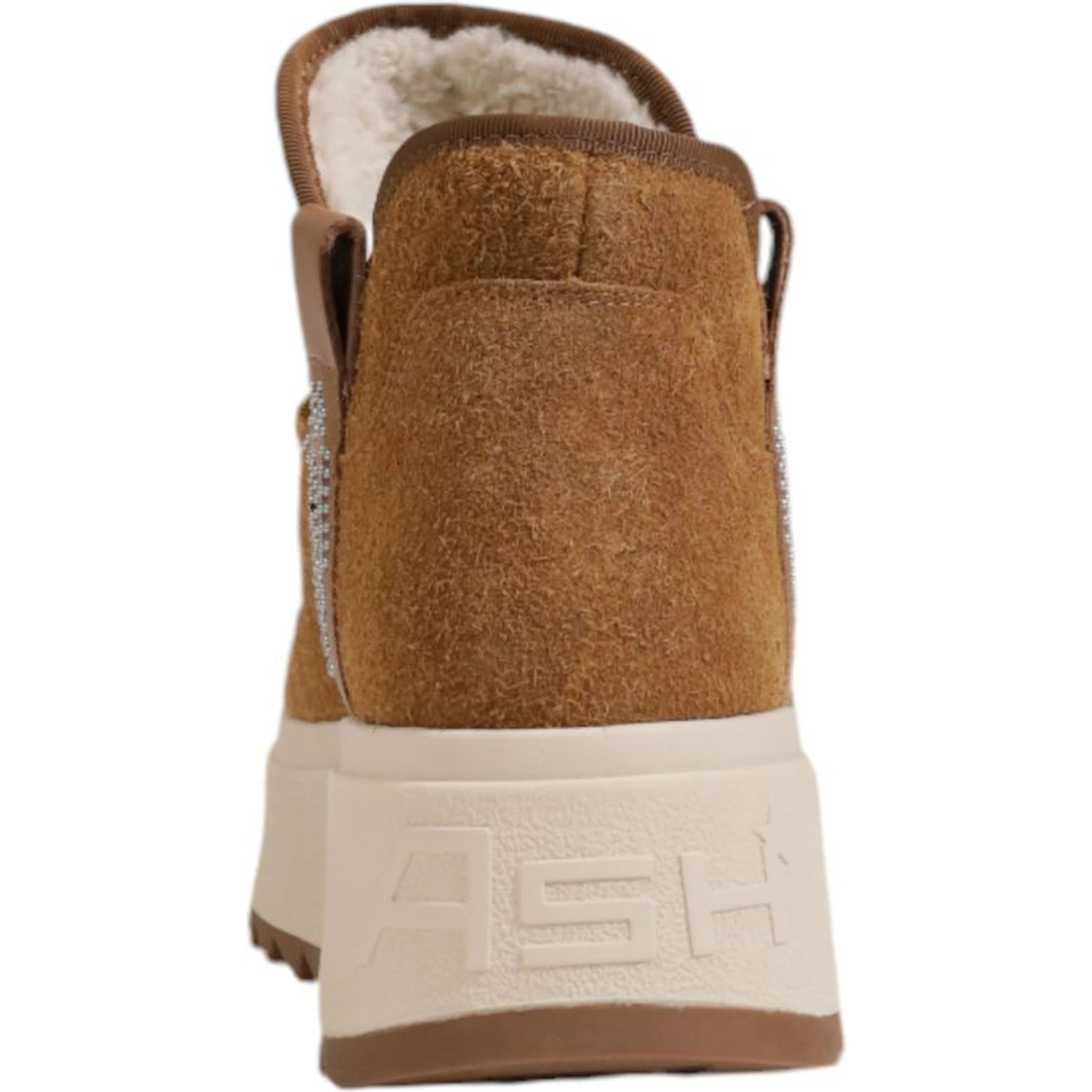 Brown Suede Leather Ankle Boots