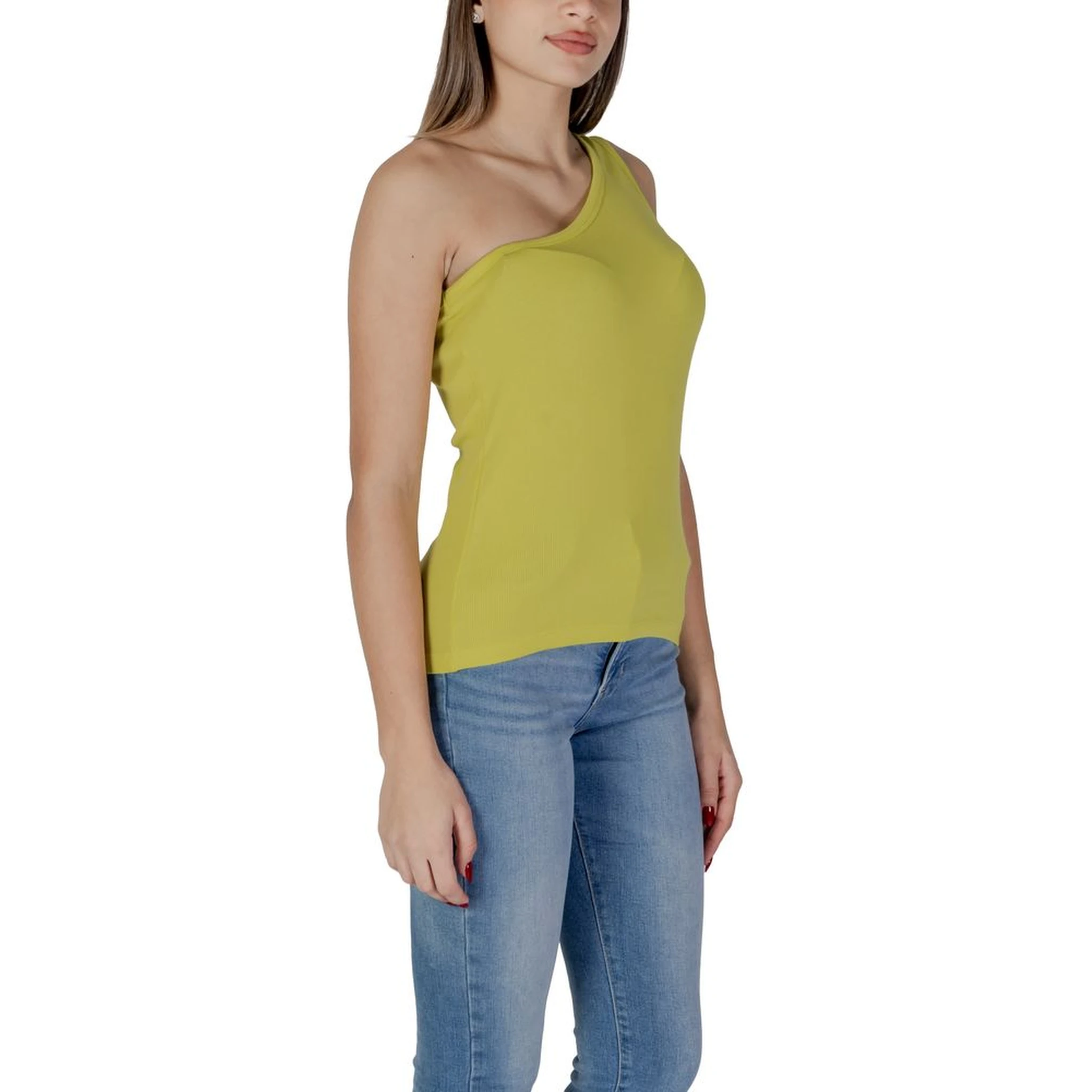 بلوزة قطنية صفراء