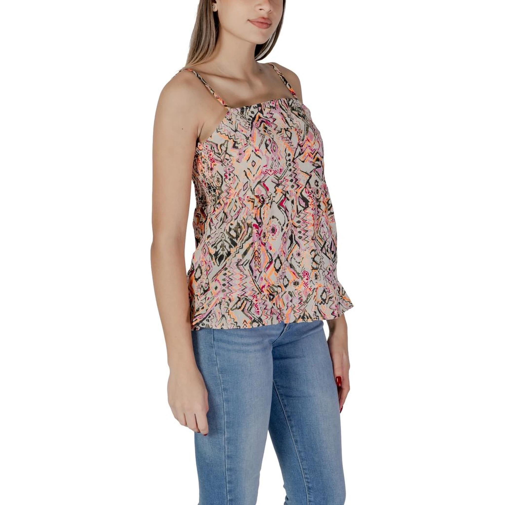 Multicolor Cotton Top