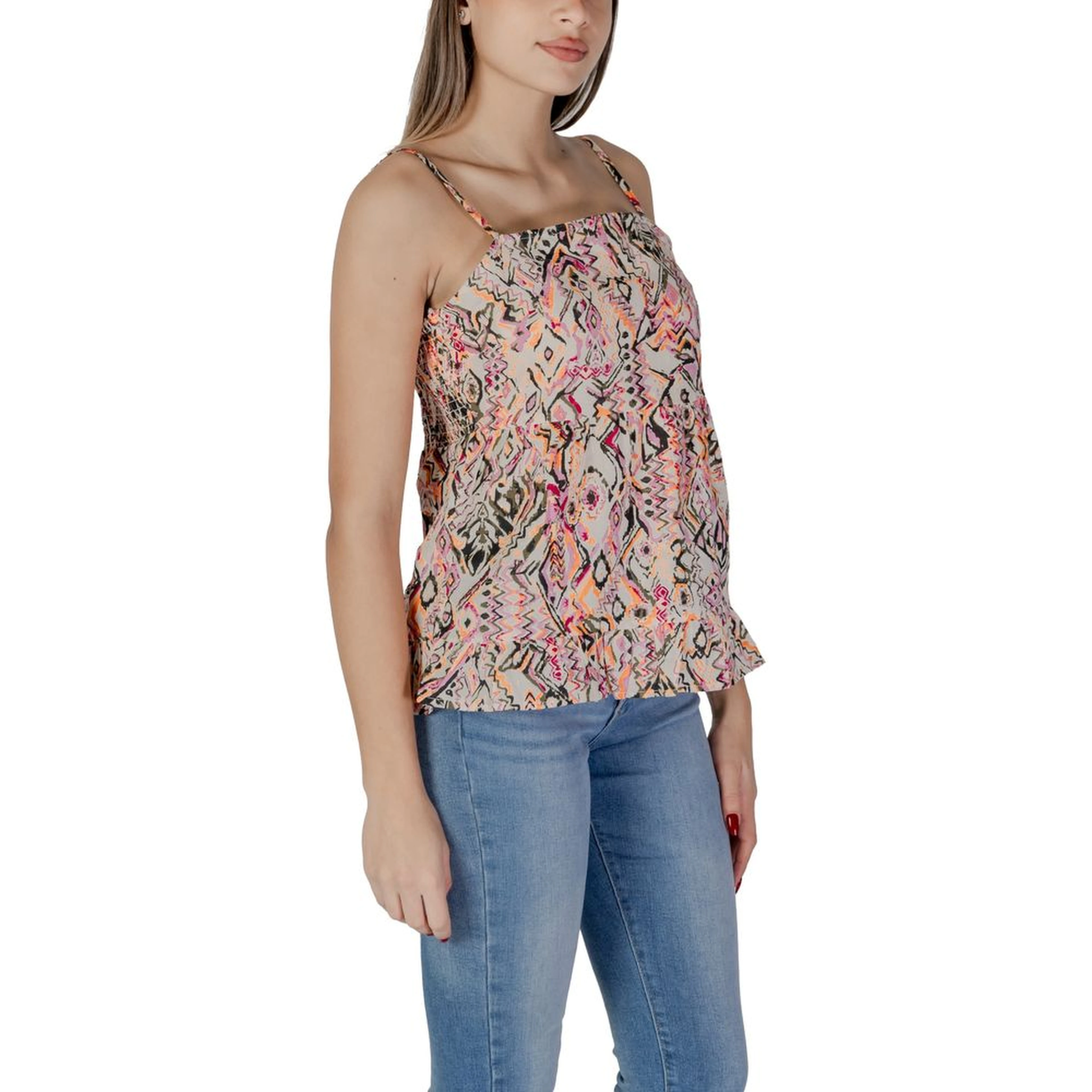 Multicolor Cotton Top