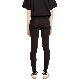 Black Cotton Leggings