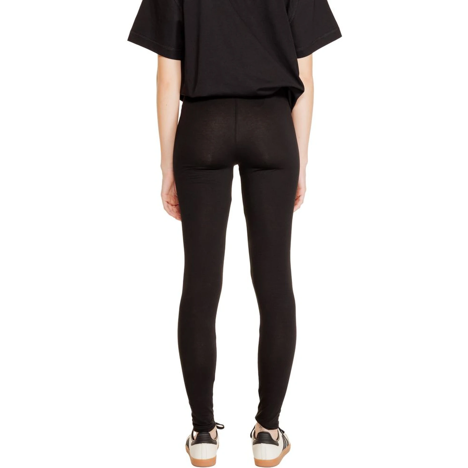 Black Cotton Leggings