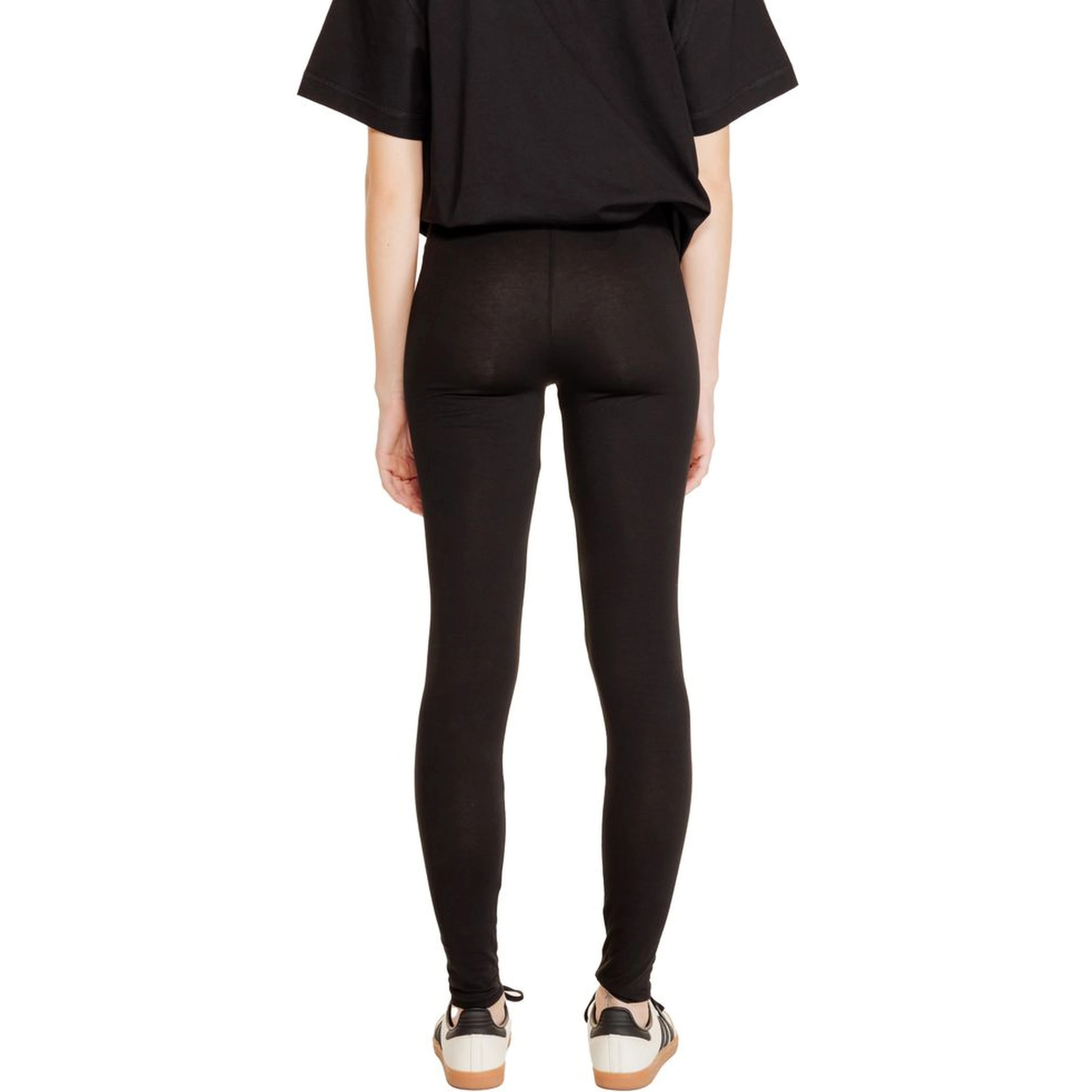 Black Cotton Leggings