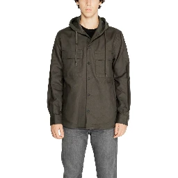 Green Cotton Shell Jacket
