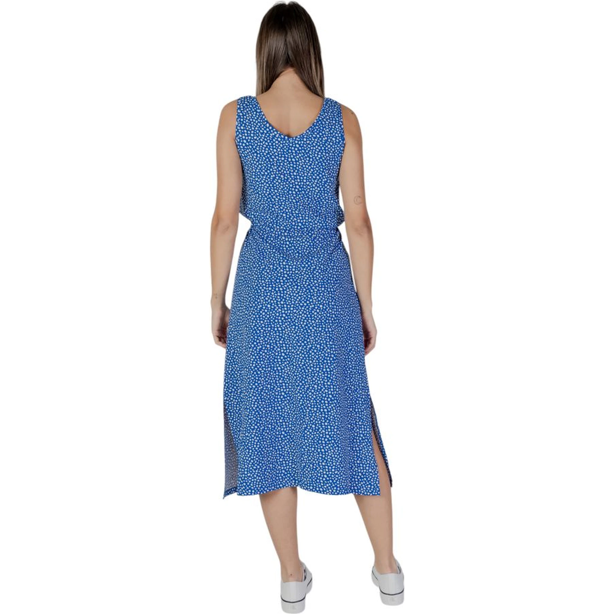 White Cotton Long Dress