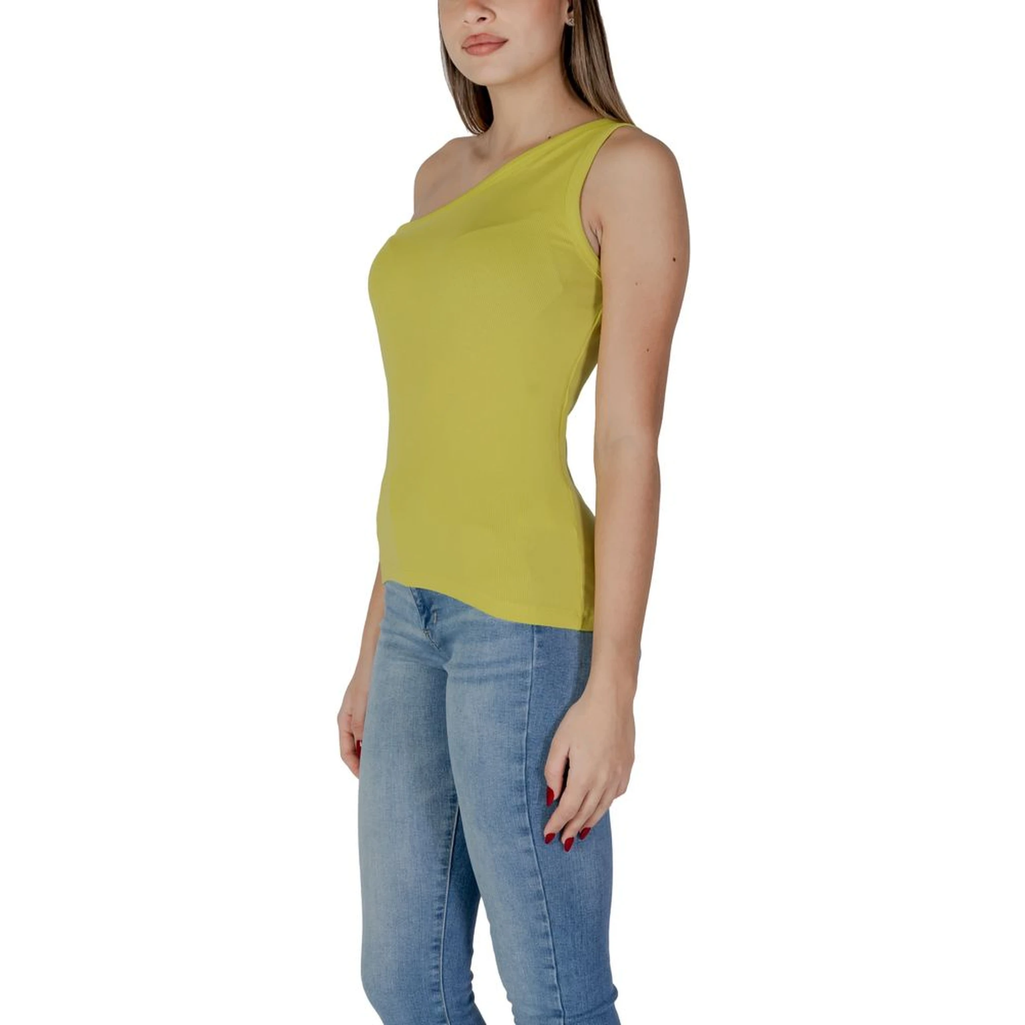 بلوزة قطنية صفراء