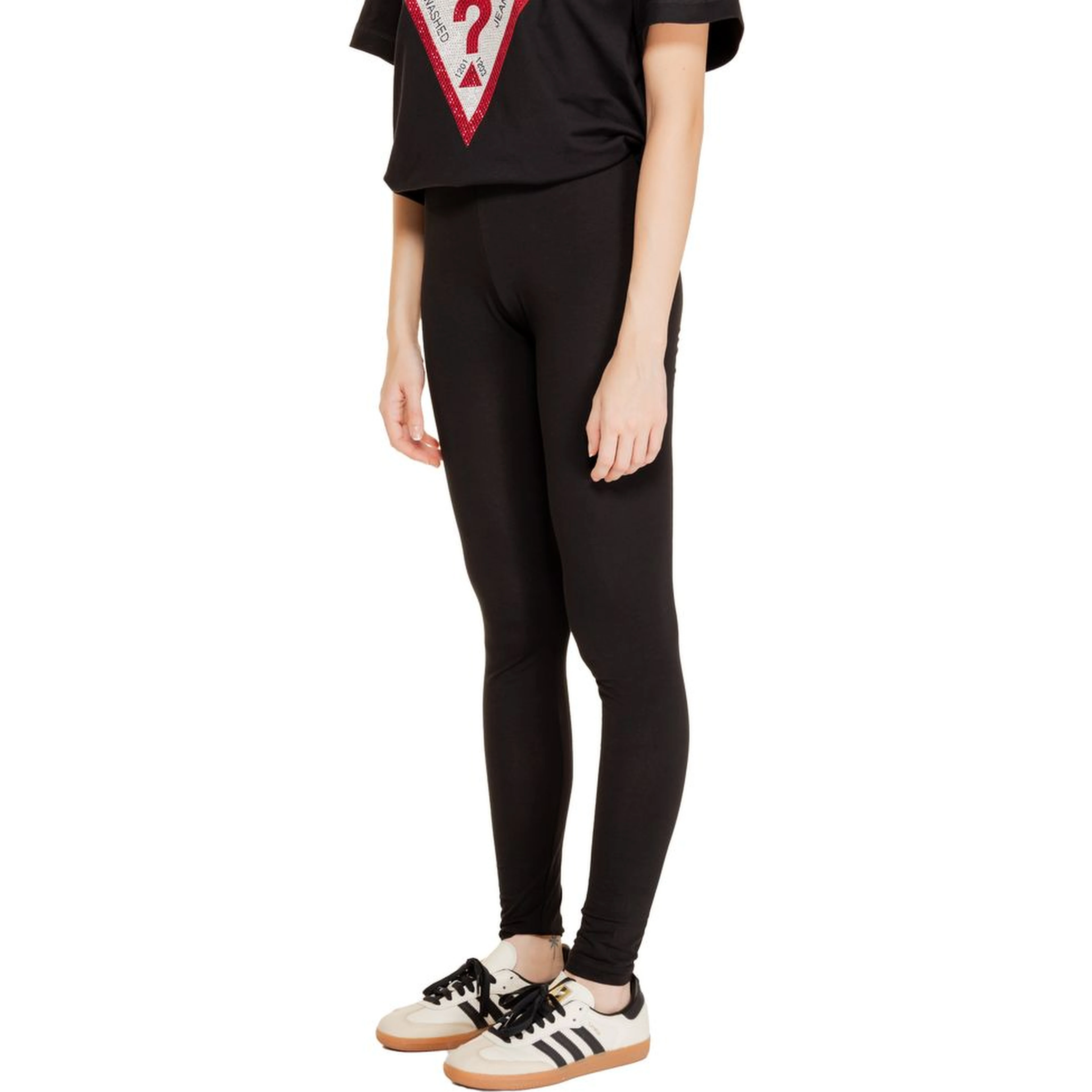 Black Cotton Leggings