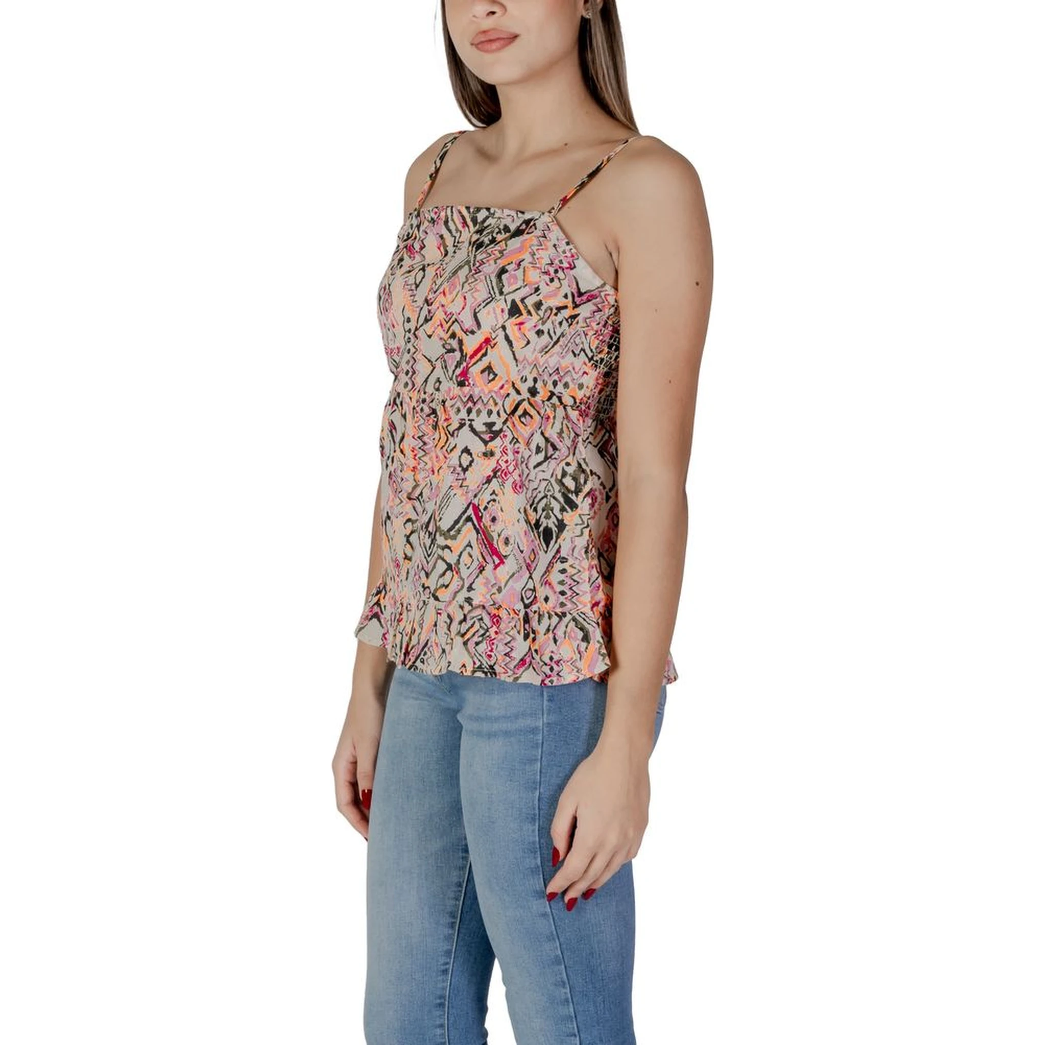 Multicolor Cotton Top