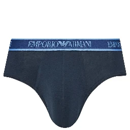 Blue Cotton Briefs