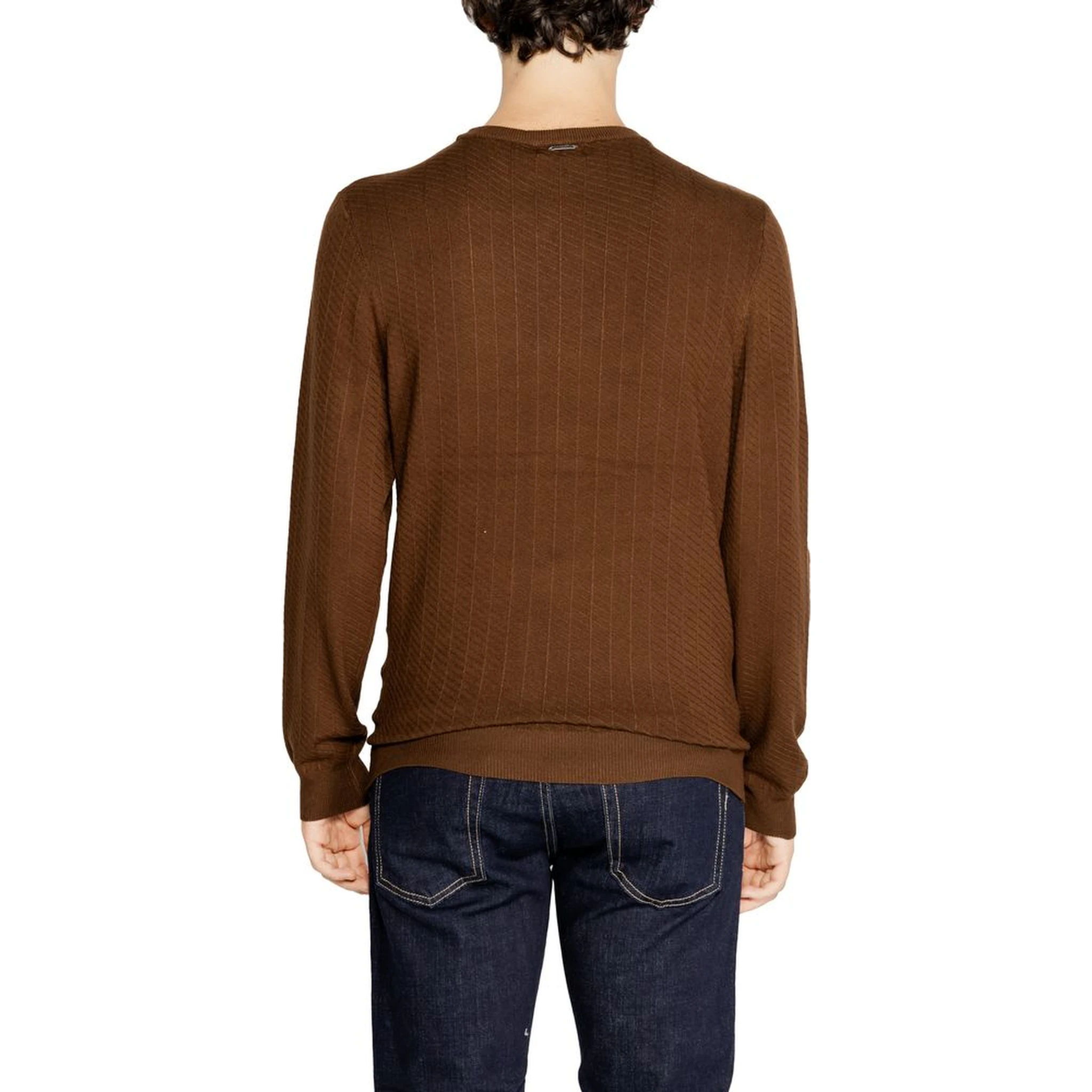 Brown Viscose Sweatshirt