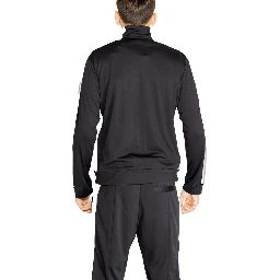 Black Recycled Polyester Sweatshirt