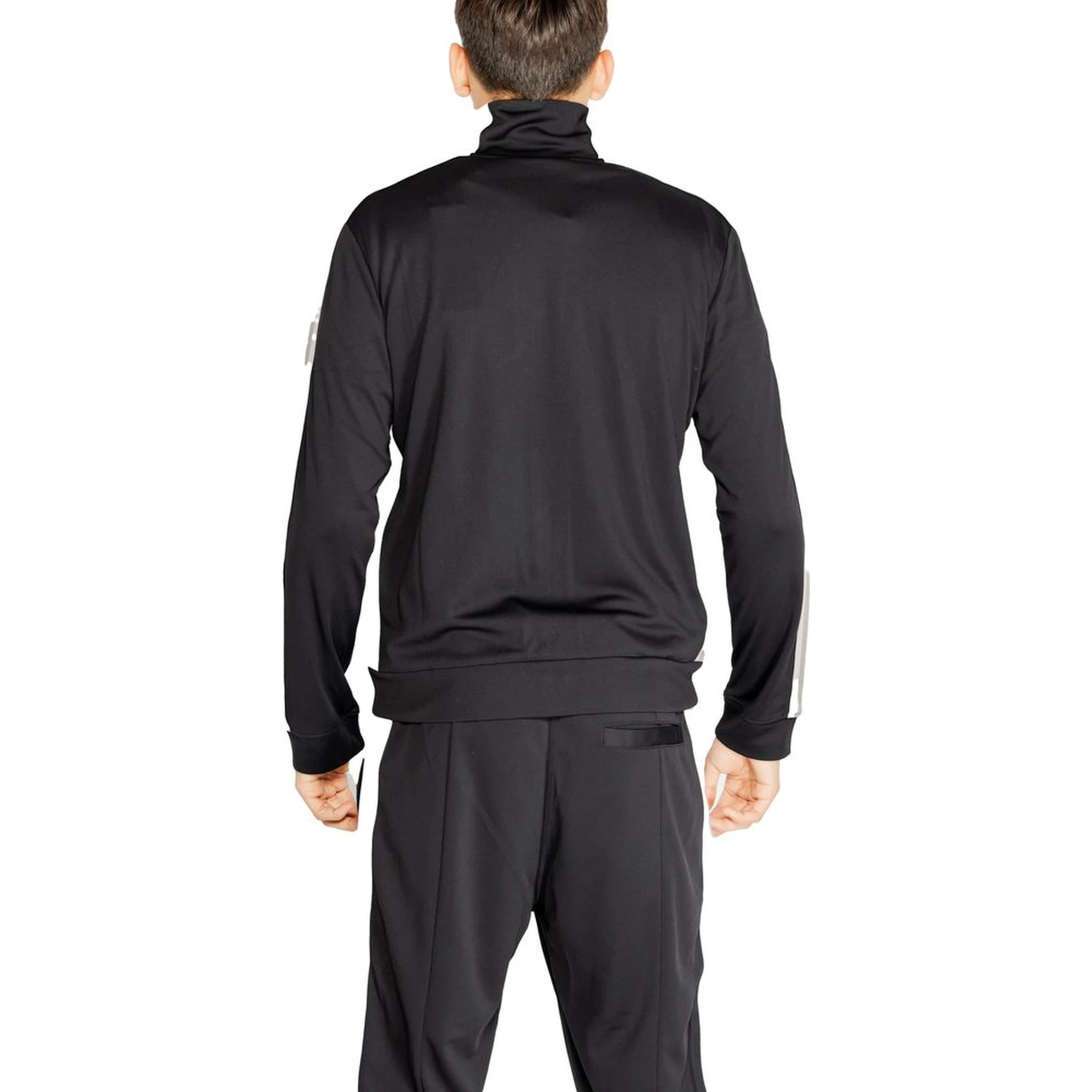 Black Recycled Polyester Sweatshirt