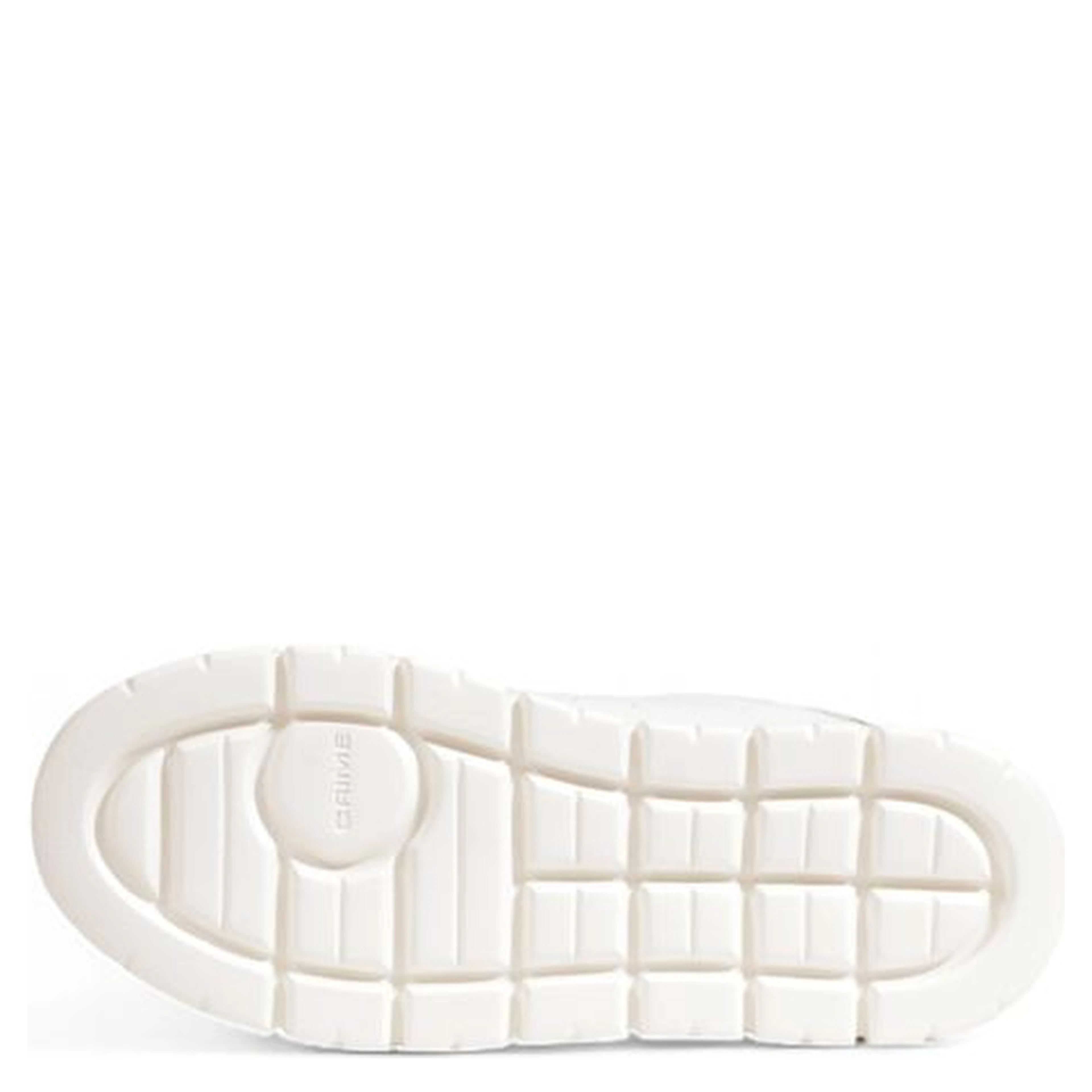 White Leather Chunky Sneakers