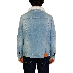 Light Blue Cotton Denim Jacket