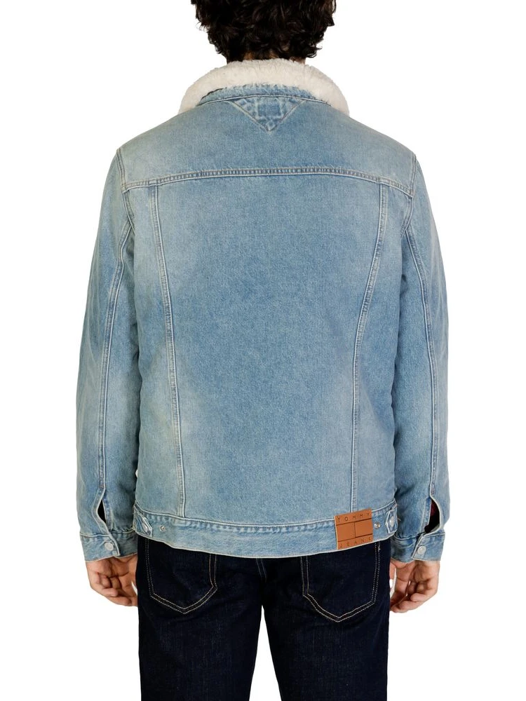 Light Blue Cotton Denim Jacket alternative