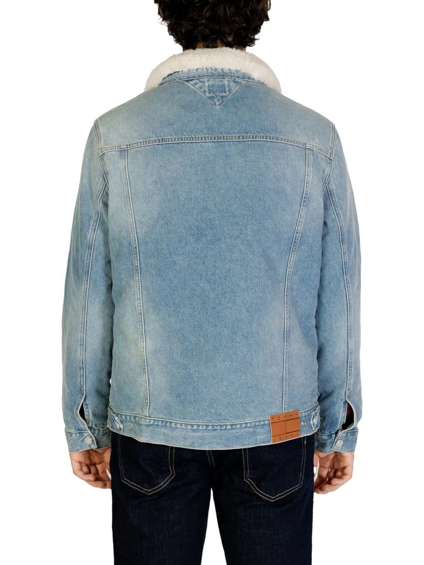 Light Blue Cotton Denim Jacket