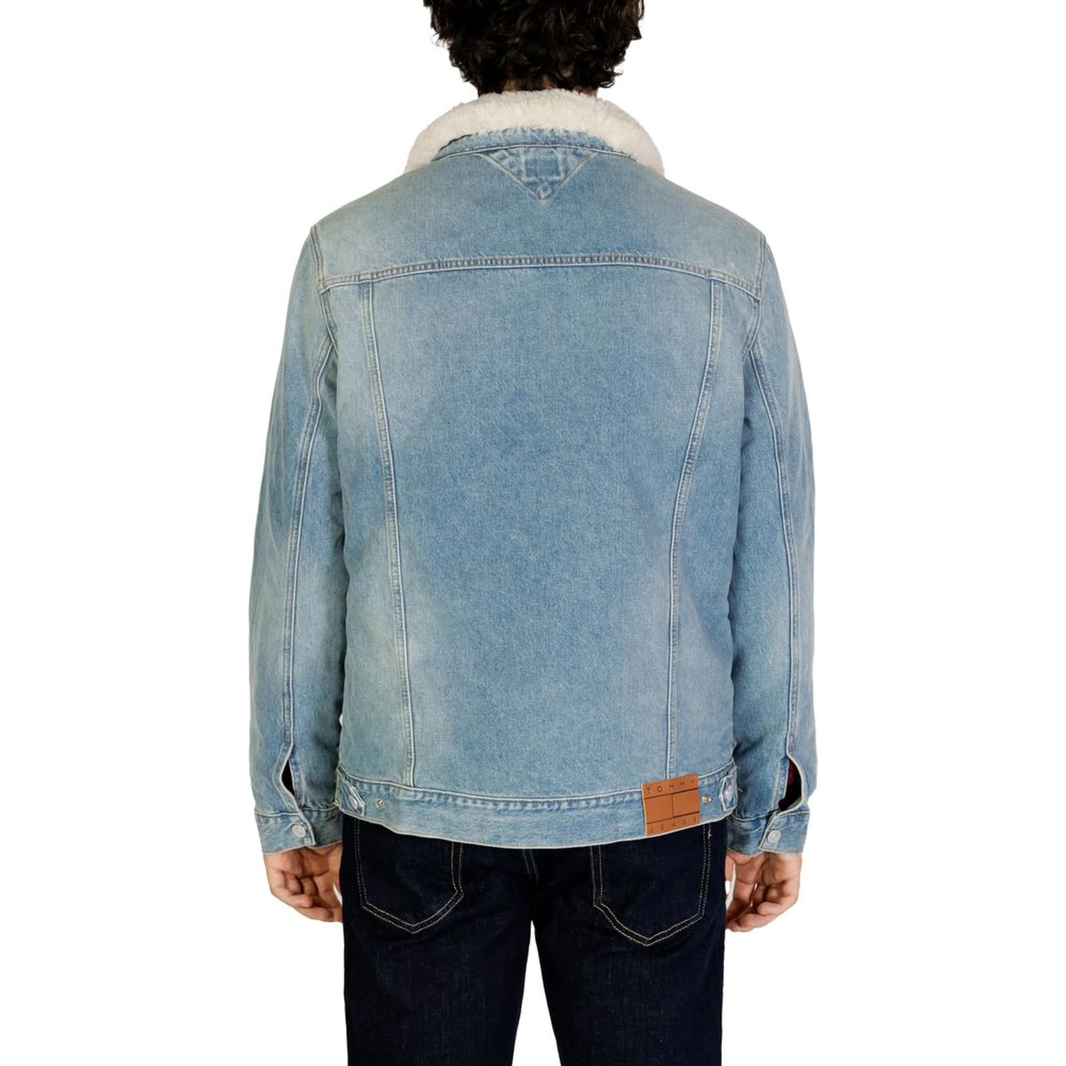 Light Blue Cotton Denim Jacket