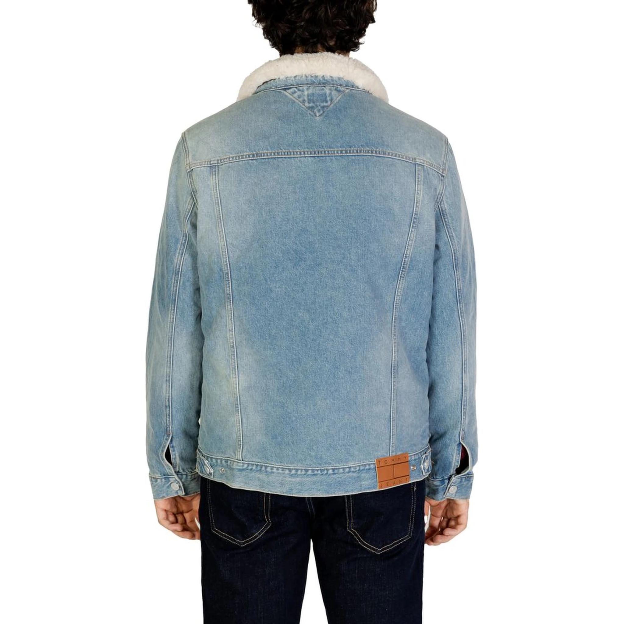 Light Blue Cotton Denim Jacket