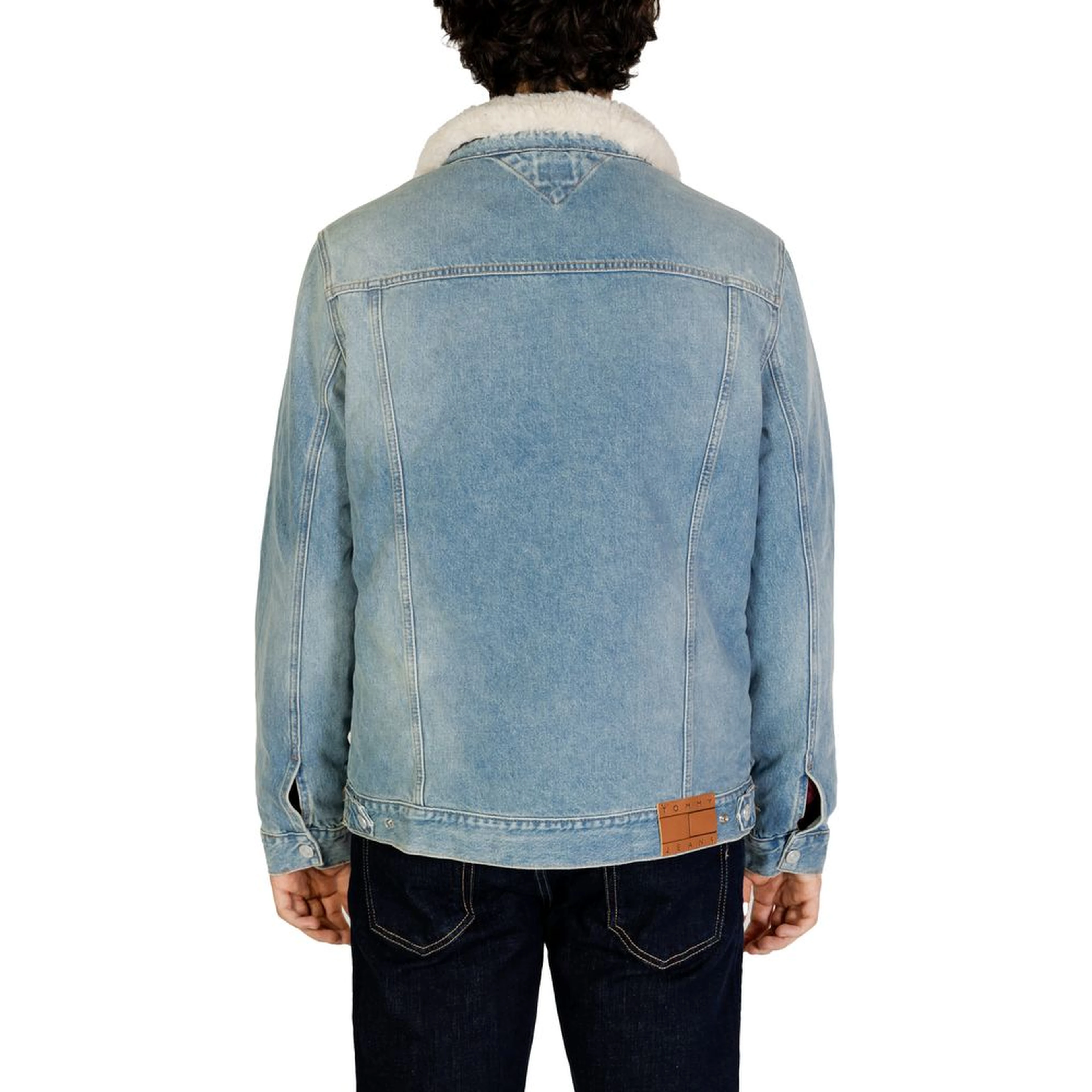 Light Blue Cotton Denim Jacket
