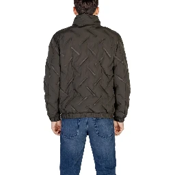Green Polyester Jackets And Coat