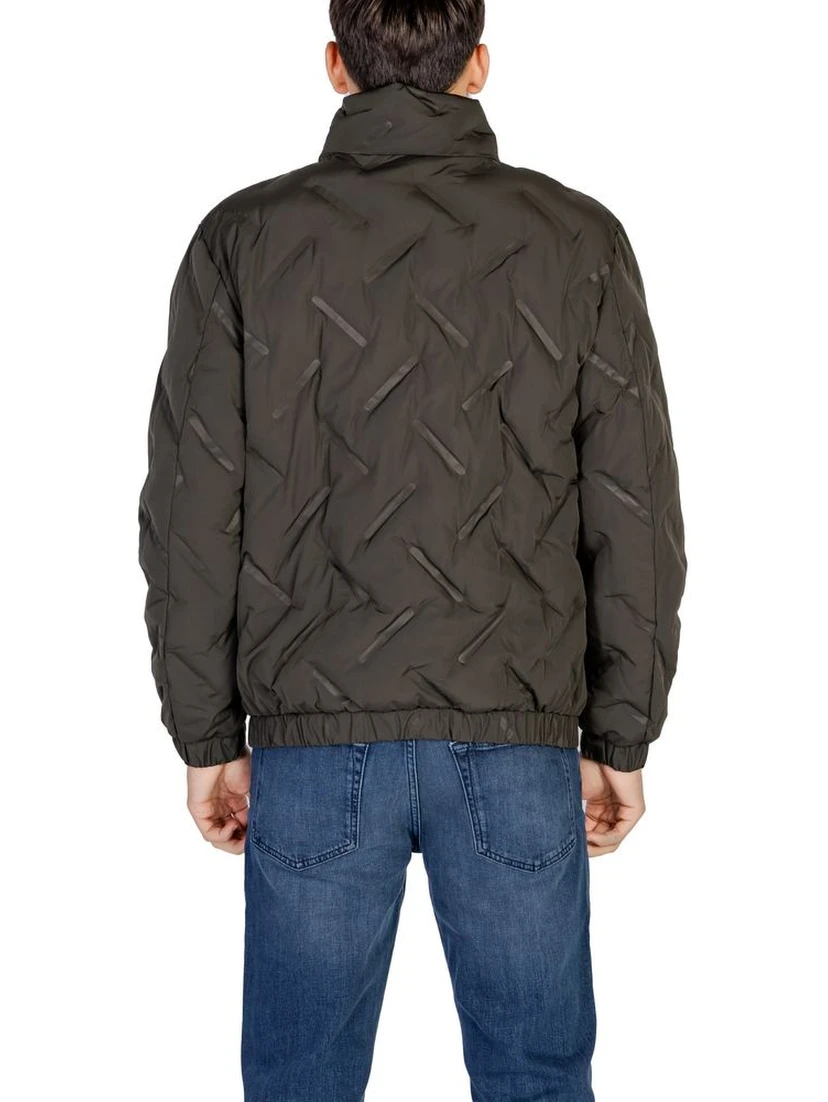 Green Polyester Jackets And Coat