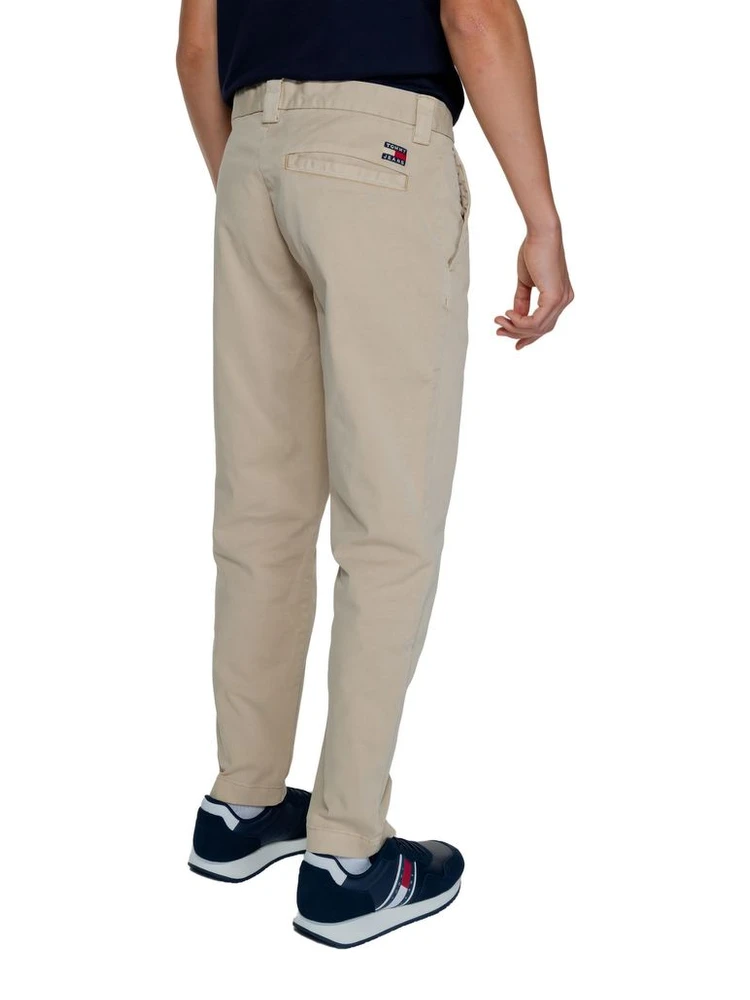 Gold Recycled Cotton Casual Pants alternative