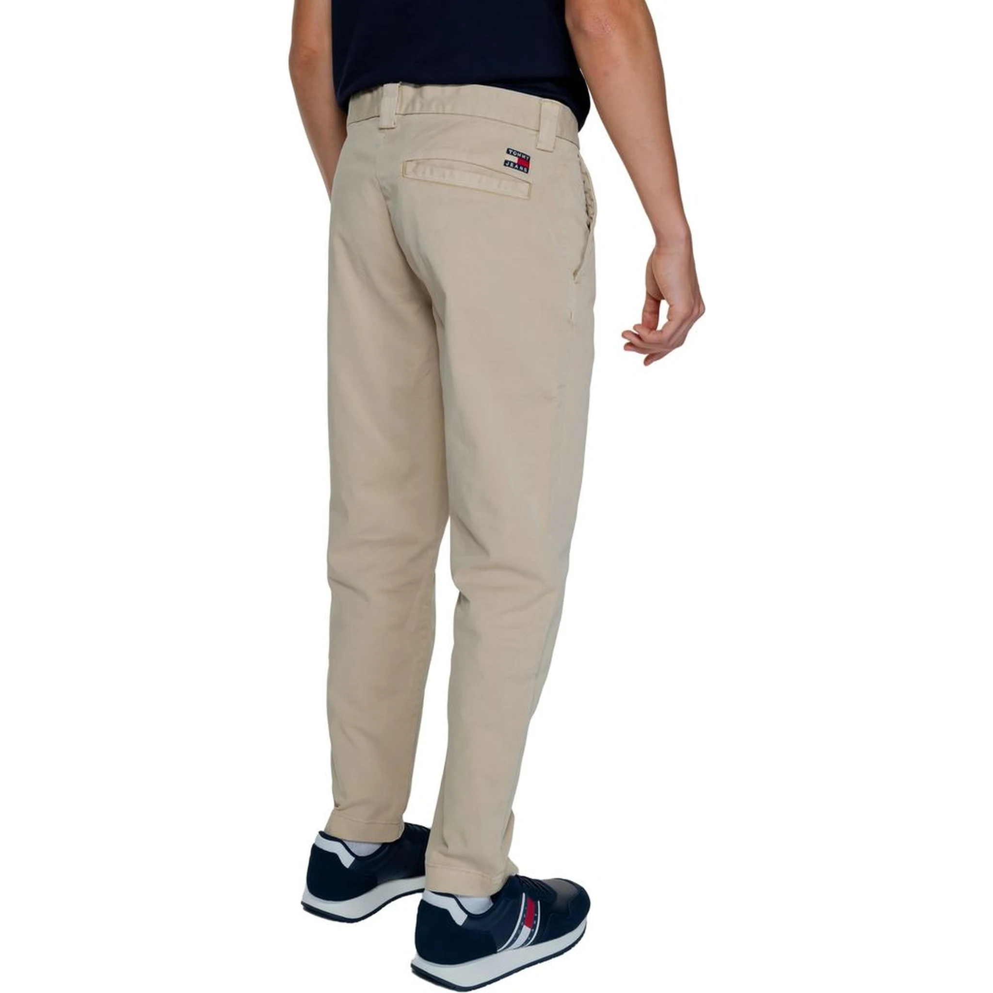 Gold Recycled Cotton Casual Pants
