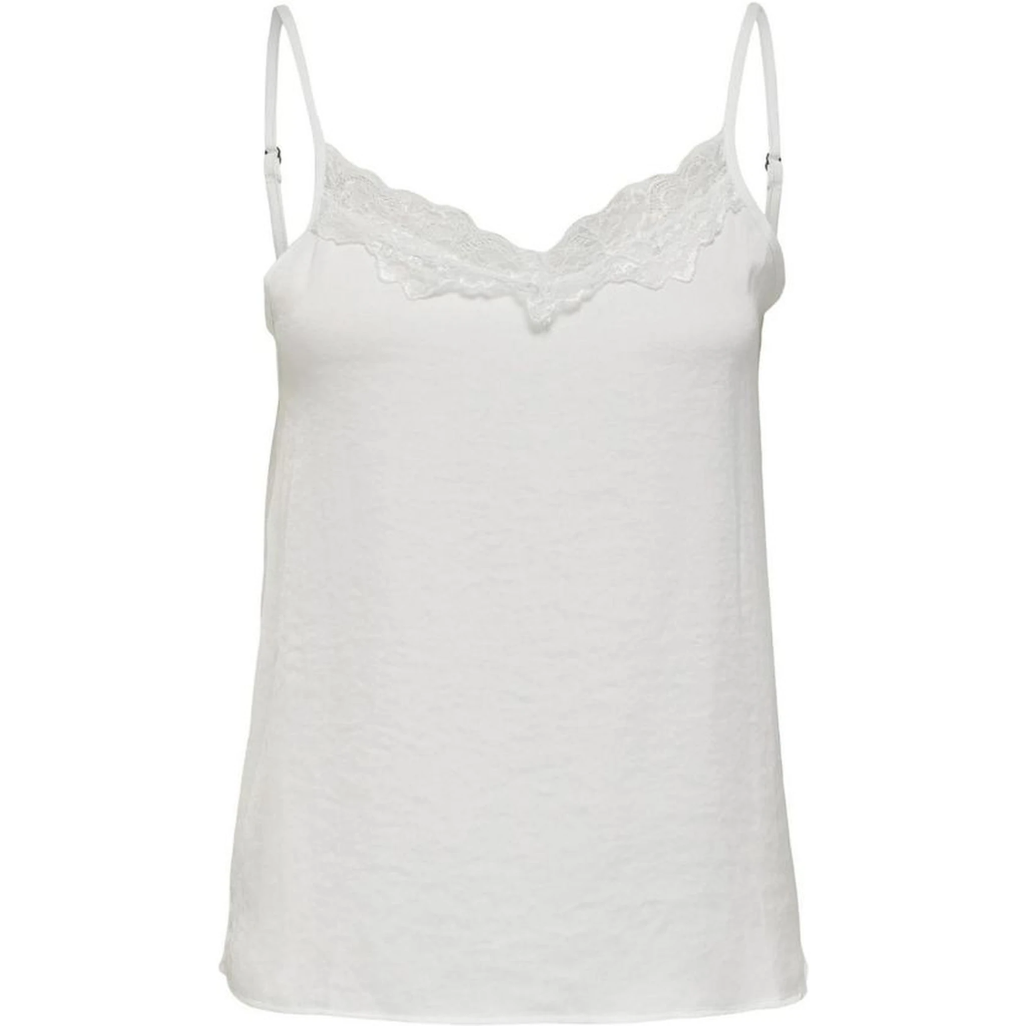White Polyester Tank Tops