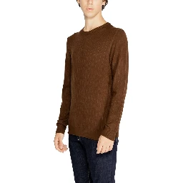 Brown Viscose Sweatshirt