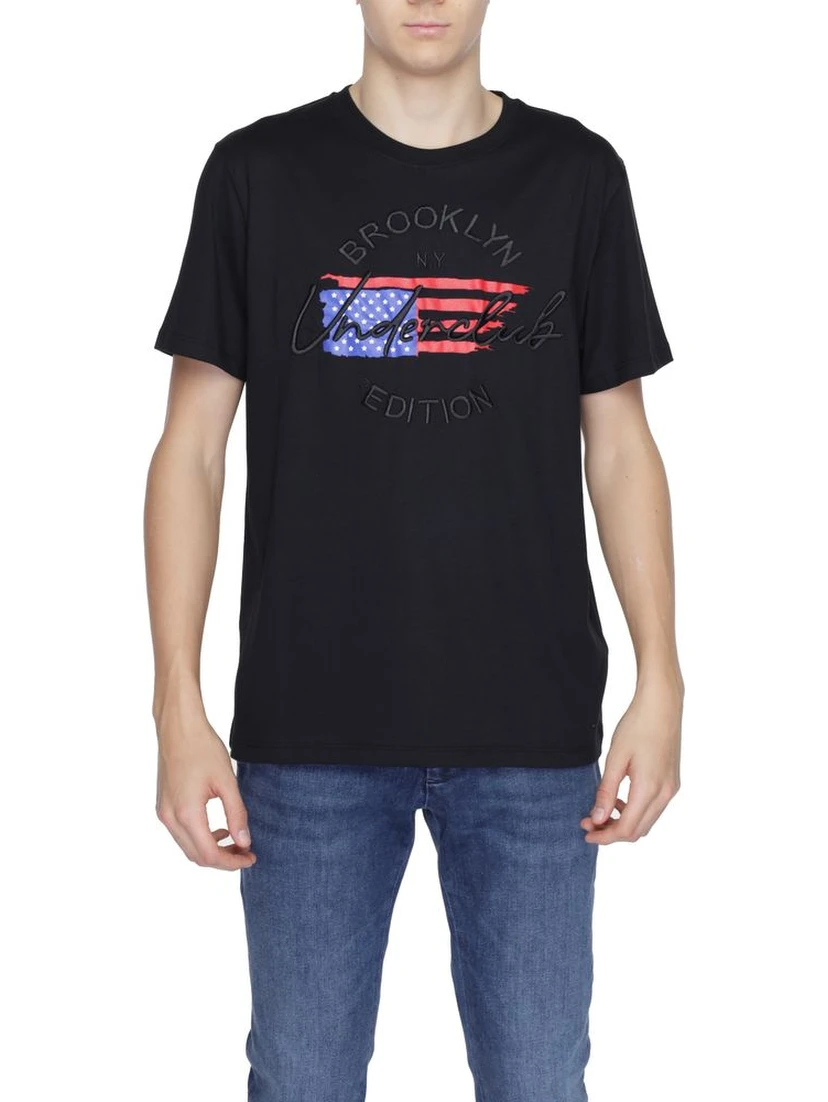 تيشيرت قطني أسود