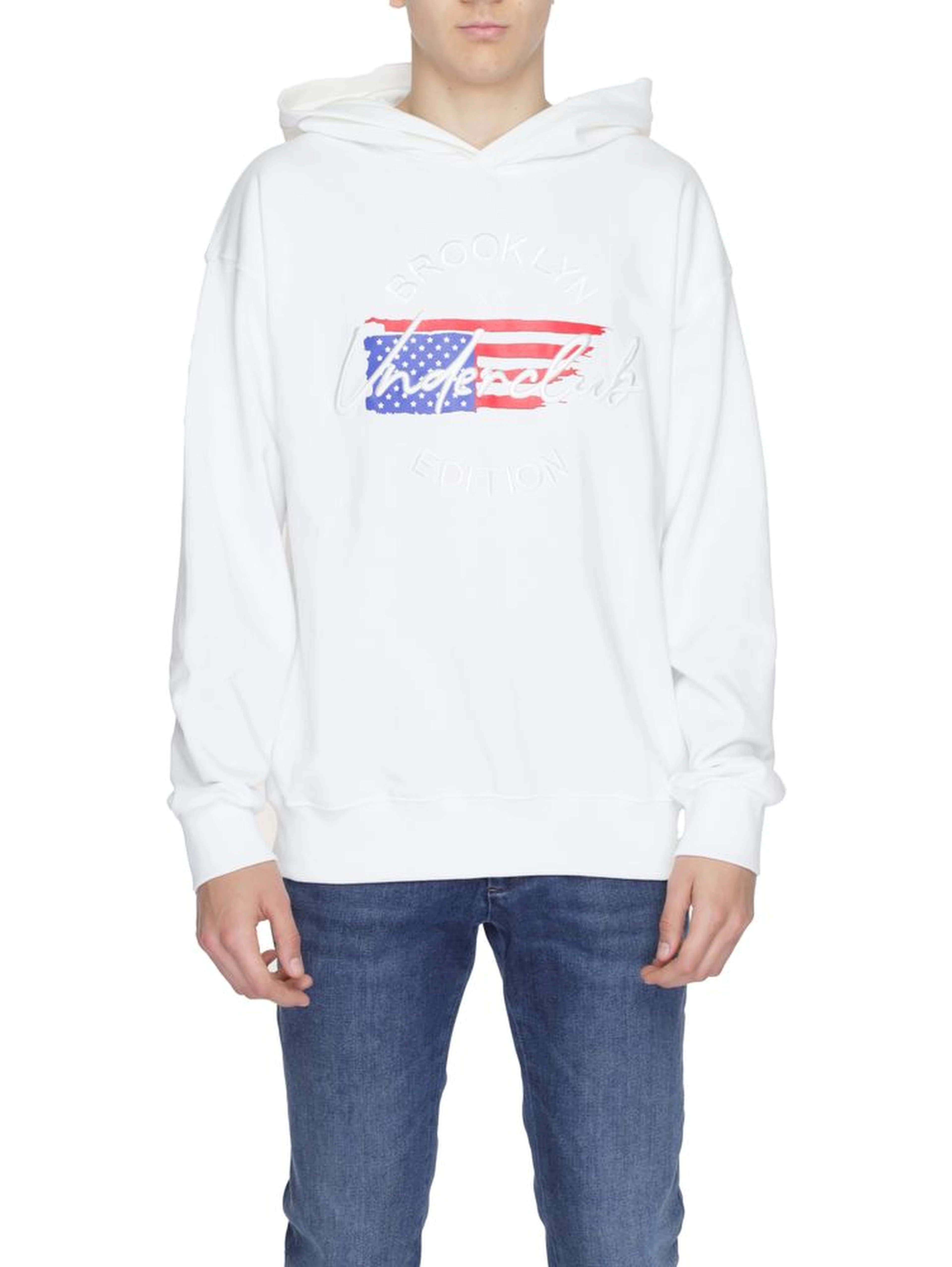 White Cotton Hoodie