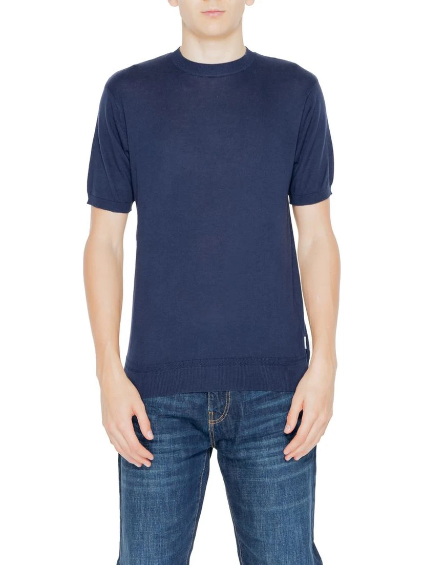 Blue Cotton T-Shirt