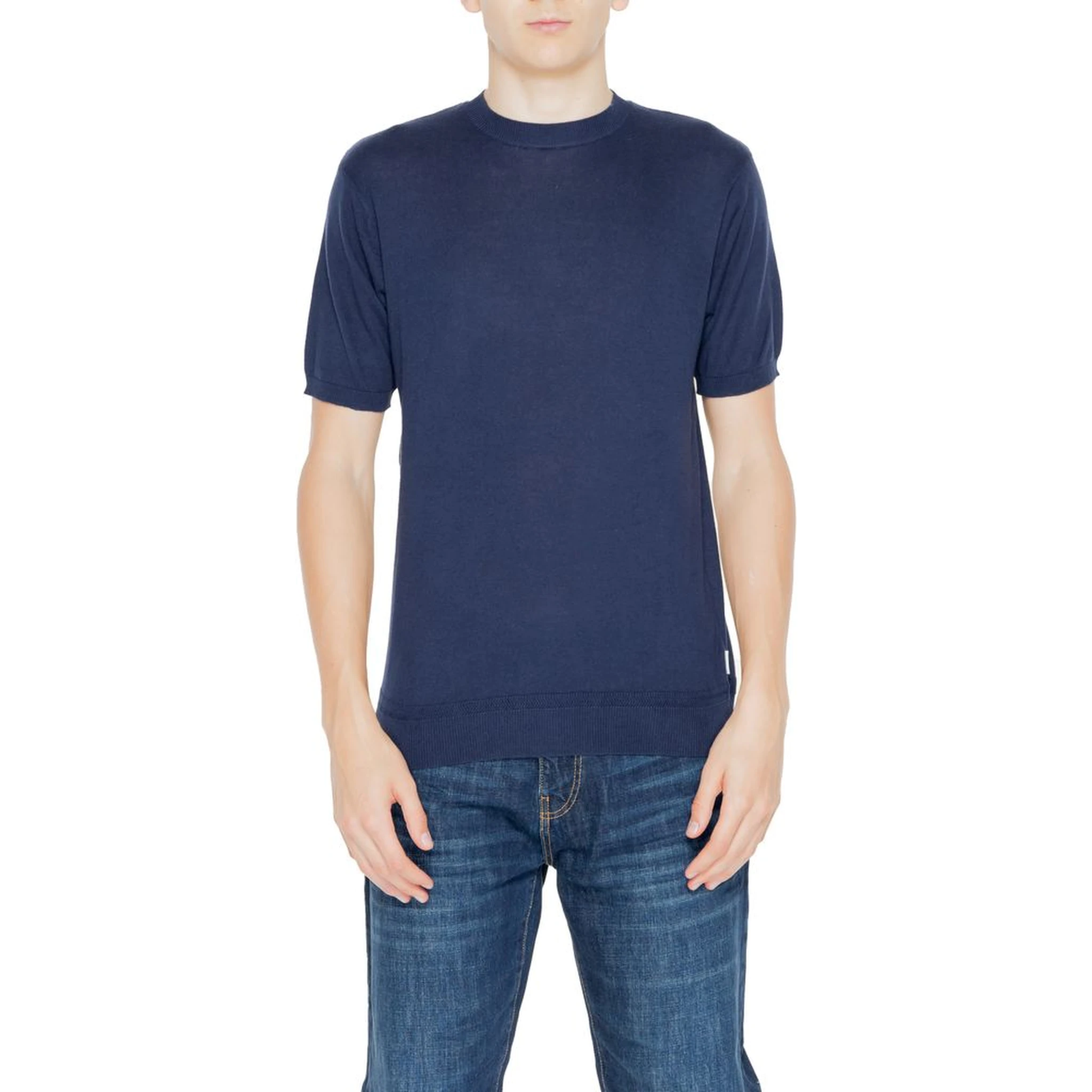 Blue Cotton T-Shirt
