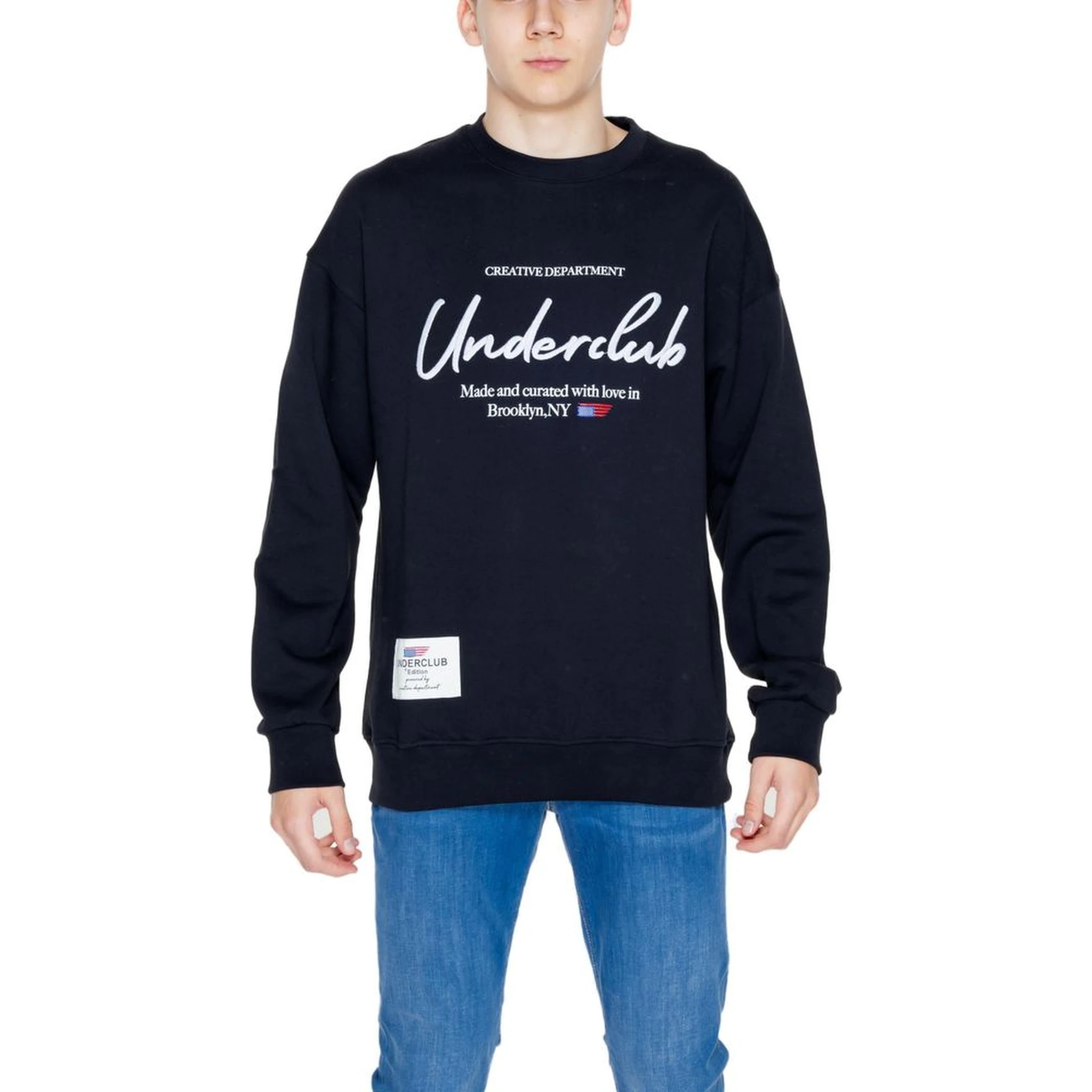 Black Cotton Sweatshirt