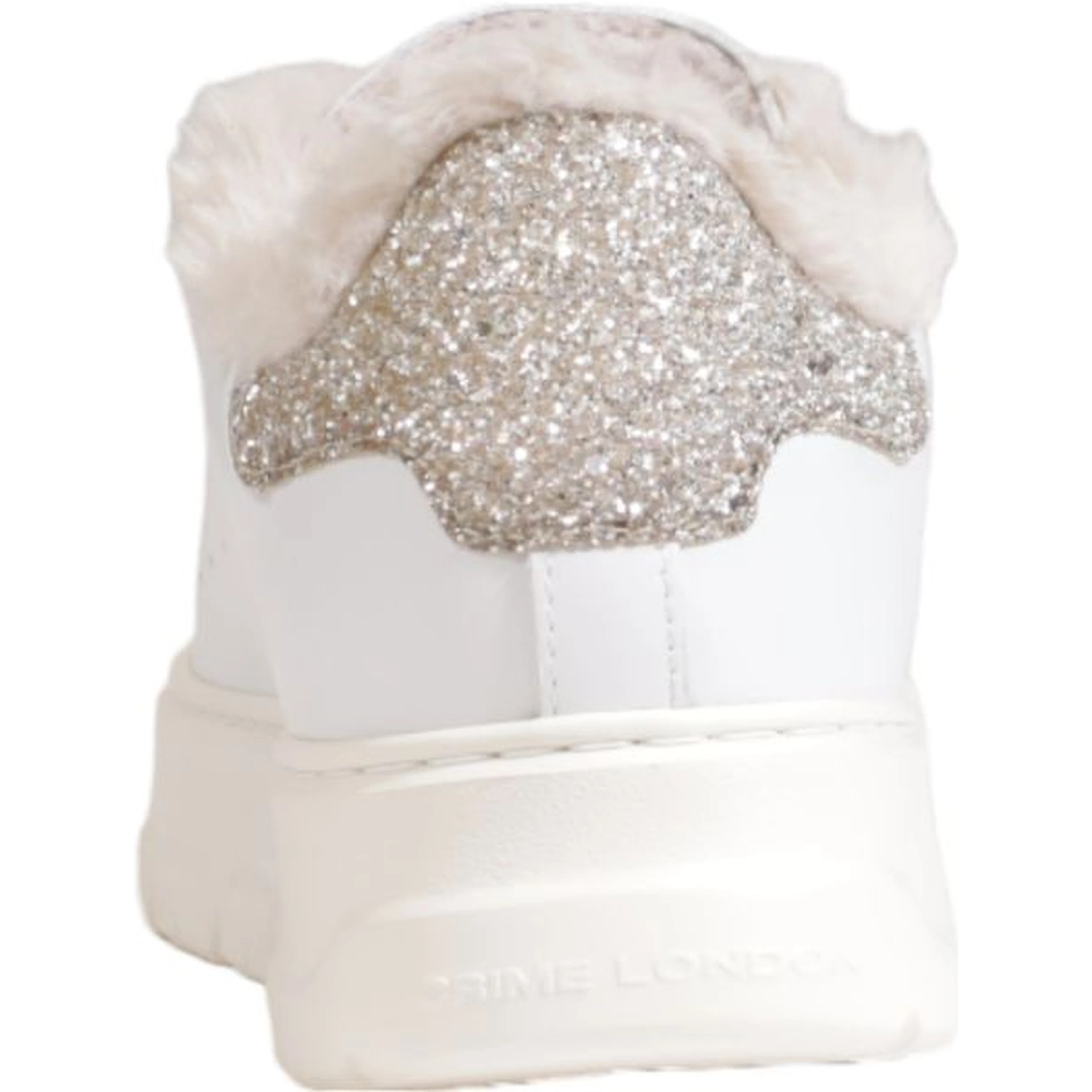 White Leather Chunky Sneakers