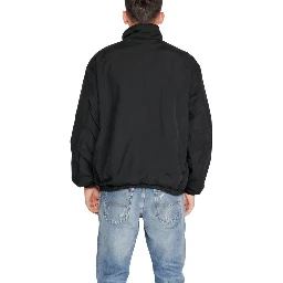 Black Recycled Polyester Shell Jacket