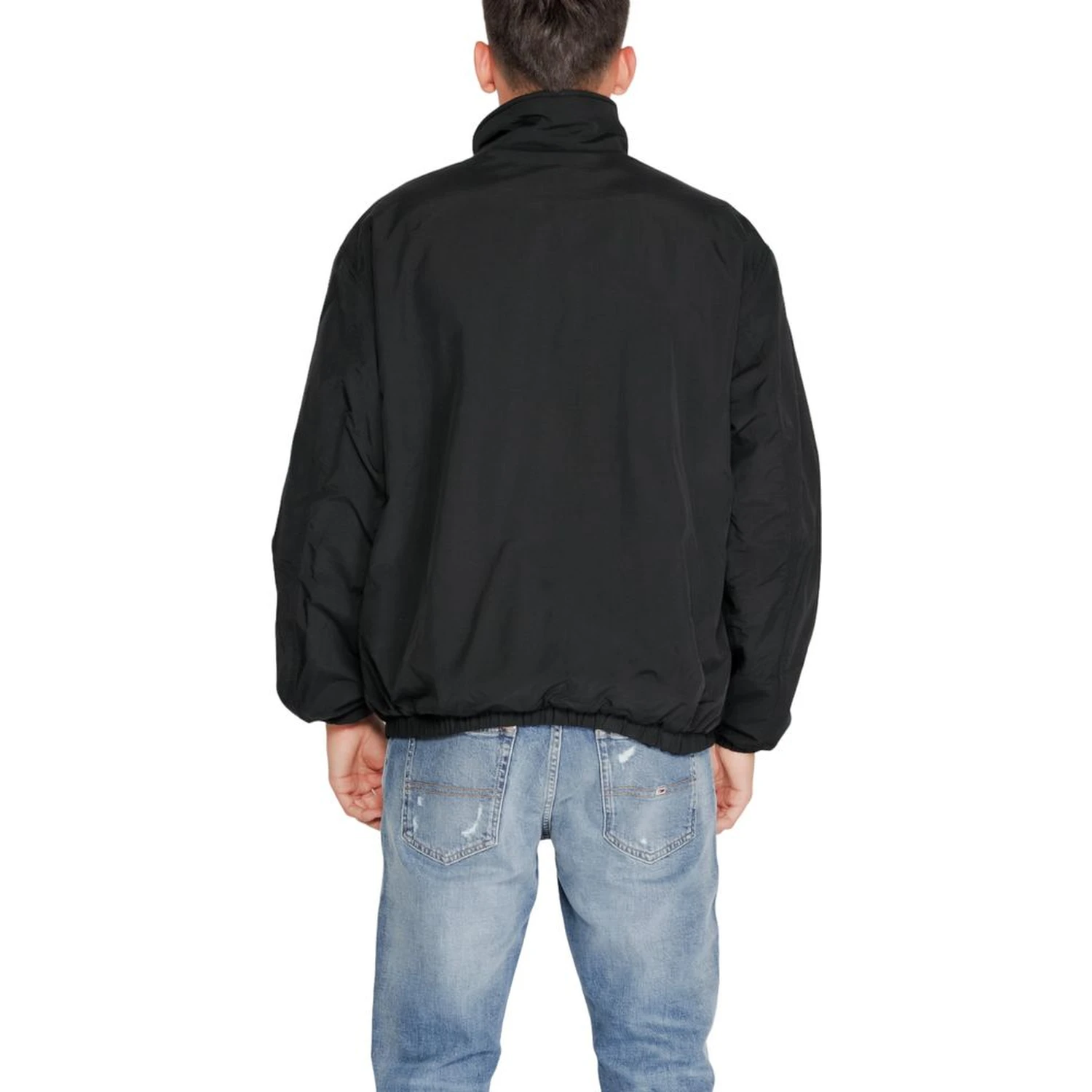 Black Recycled Polyester Shell Jacket