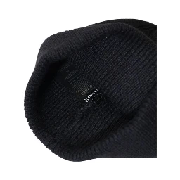 Black Wool Cap (Baseball Hat)