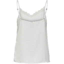 White Polyester Tank Tops