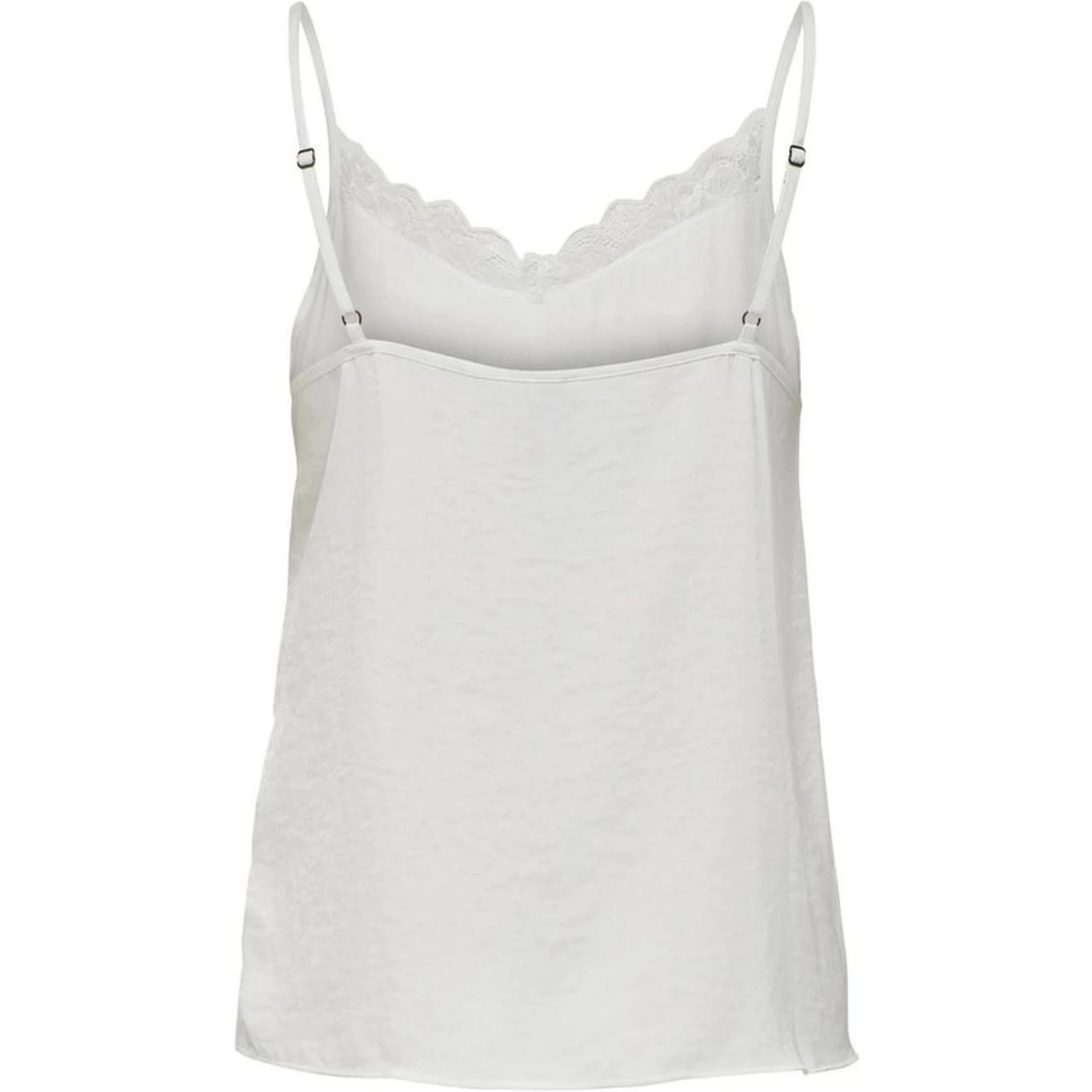 White Polyester Tank Tops